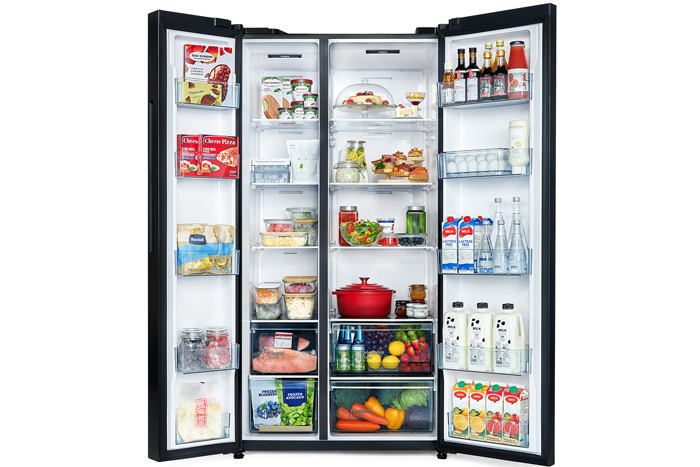 Tủ lạnh Hitachi Inverter 656 lít Side By Side HRSN9713ESMGWVN